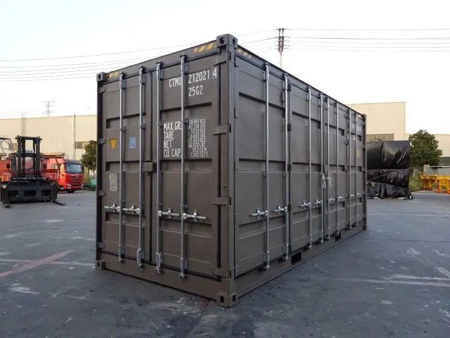 High Cube 20' High Cube Open Side