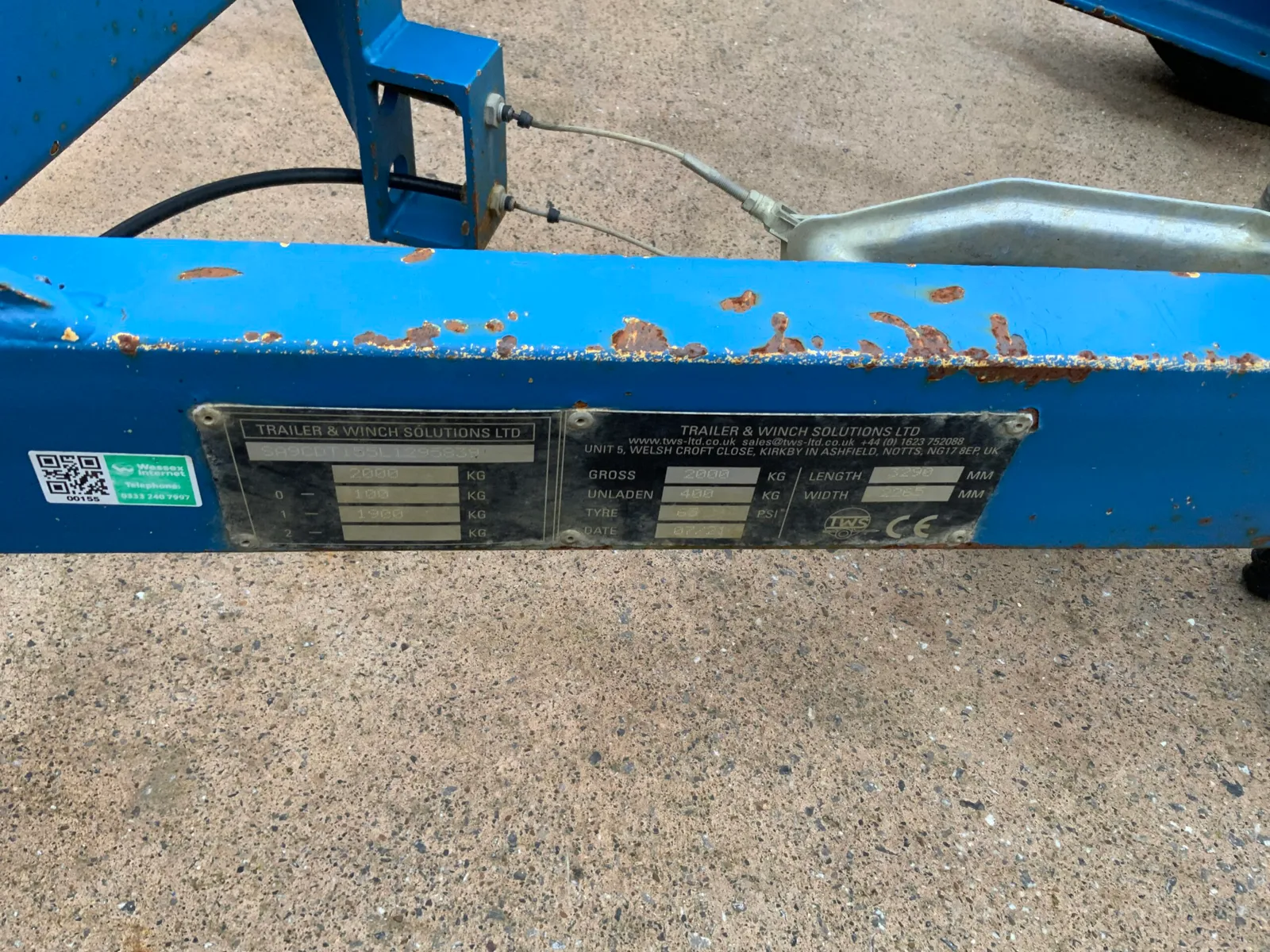 Choice of 3 Cable trailers