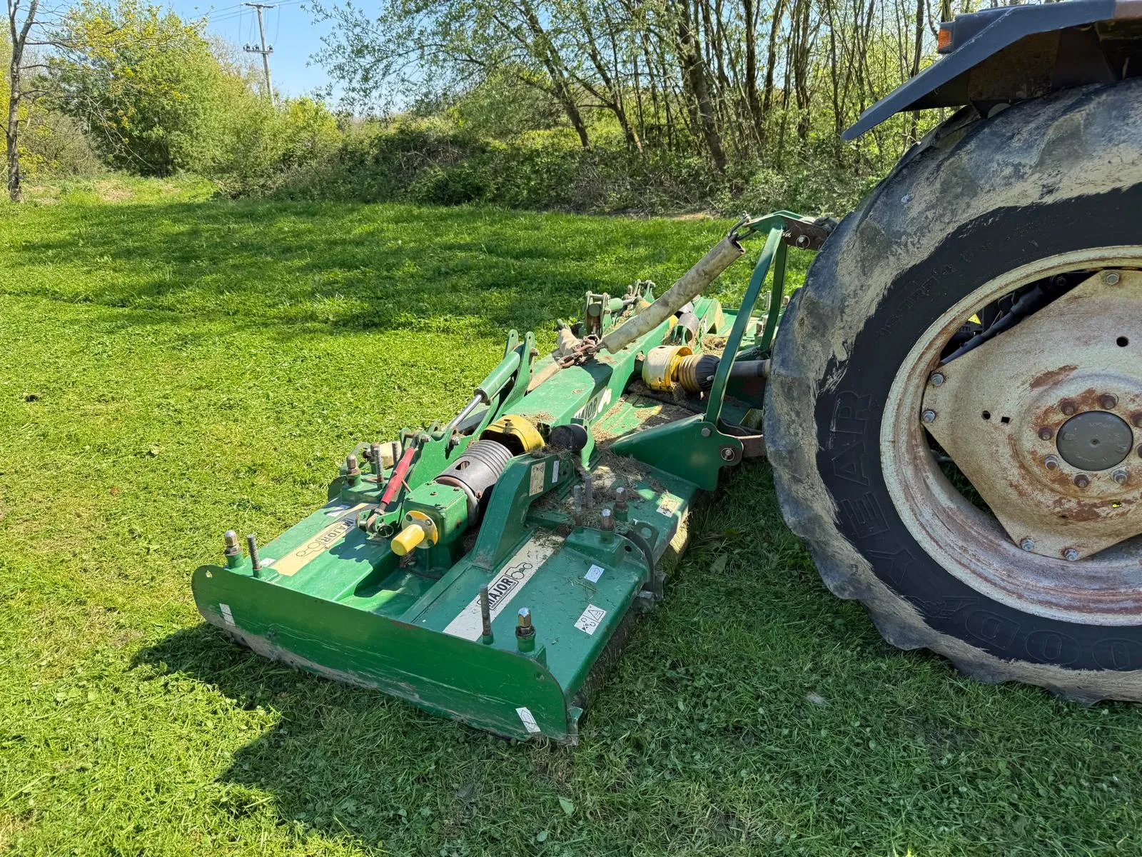 Major 11000 GR Hyd Folding Roller Toppers