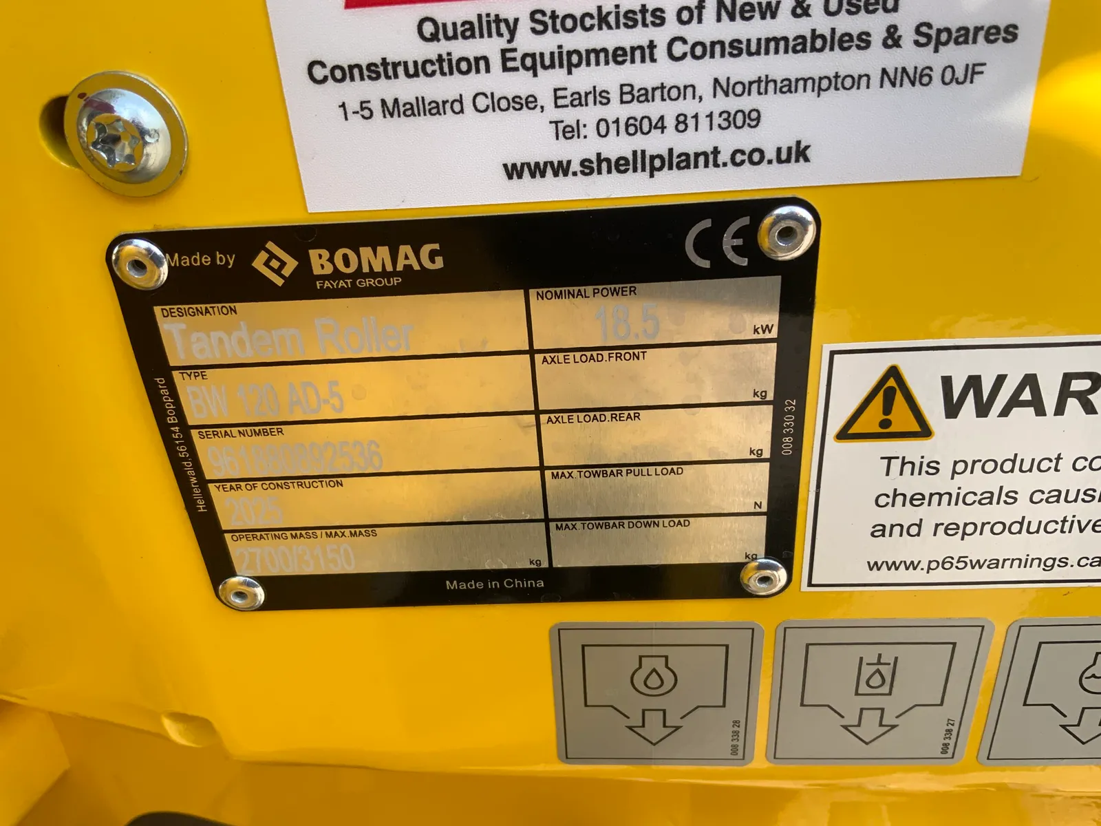 Bomag BW120 AD Roller (ST27288)