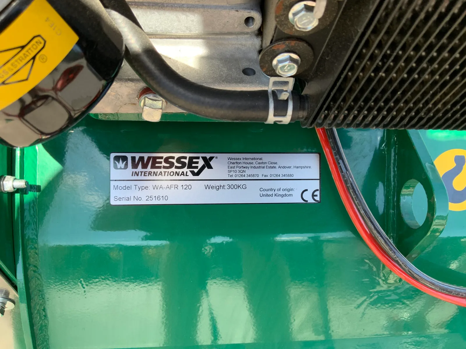 Wessex AFR 120 ATV Flail Topper (ST27343)