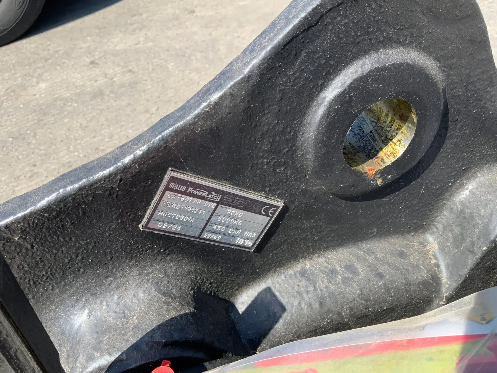 Unused Miller Hydraulic Q Hitch
