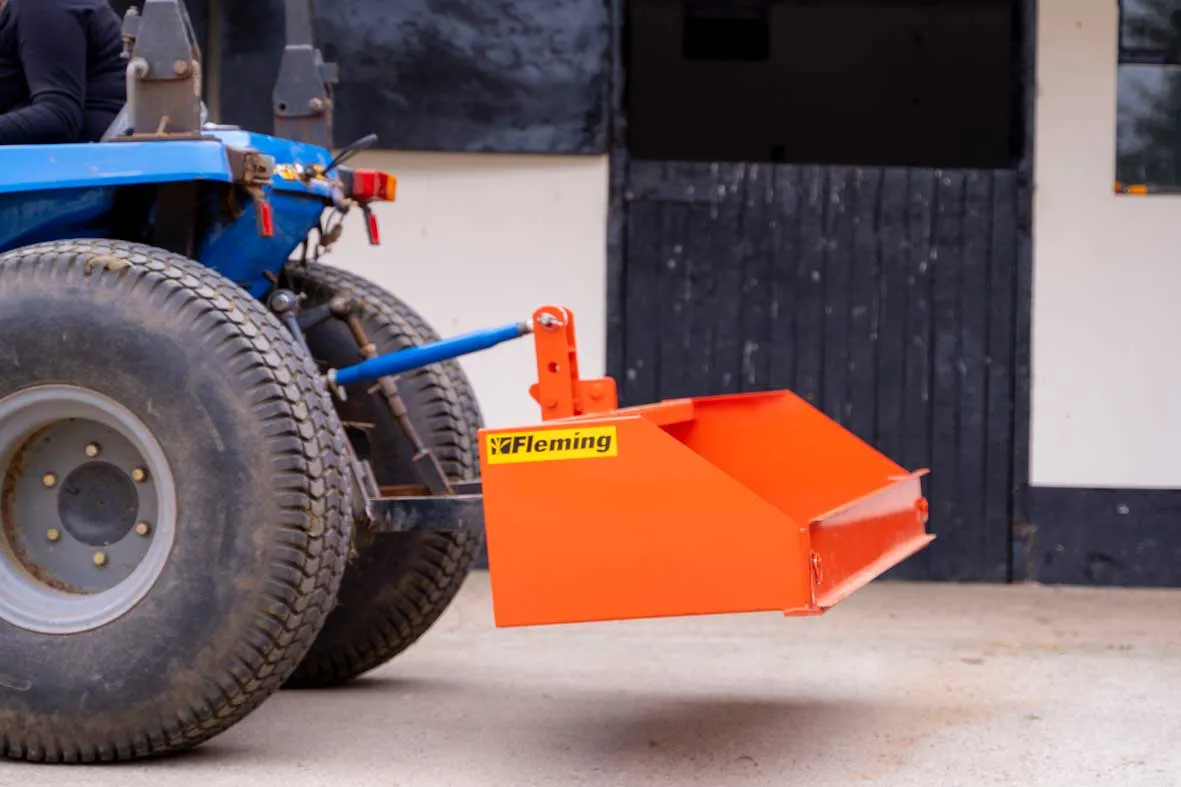 Fleming Compact Tractor Tipping Transport Box