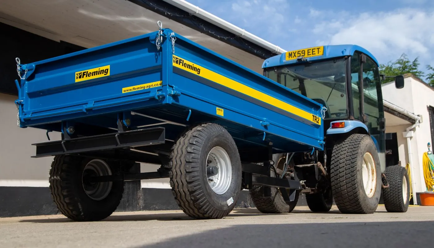Fleming Tractor Tipping Trailer