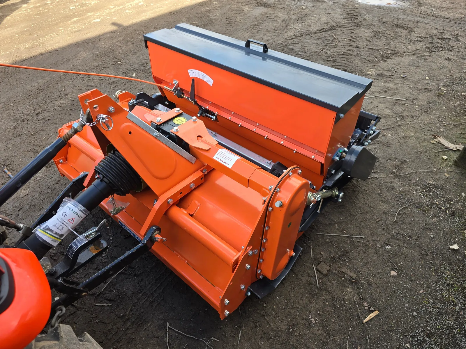 FarmMaster HSB+ Series Tractor Stone Burier with Seeder