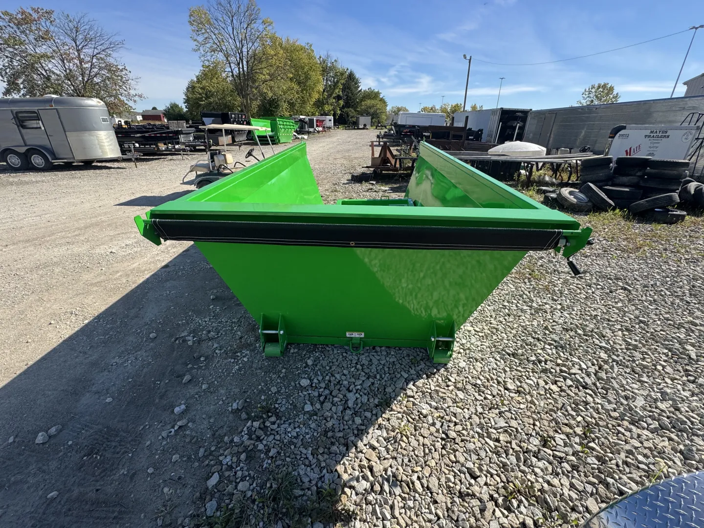 2025 Horizon Trailers 14' EDZ DUMPSTER