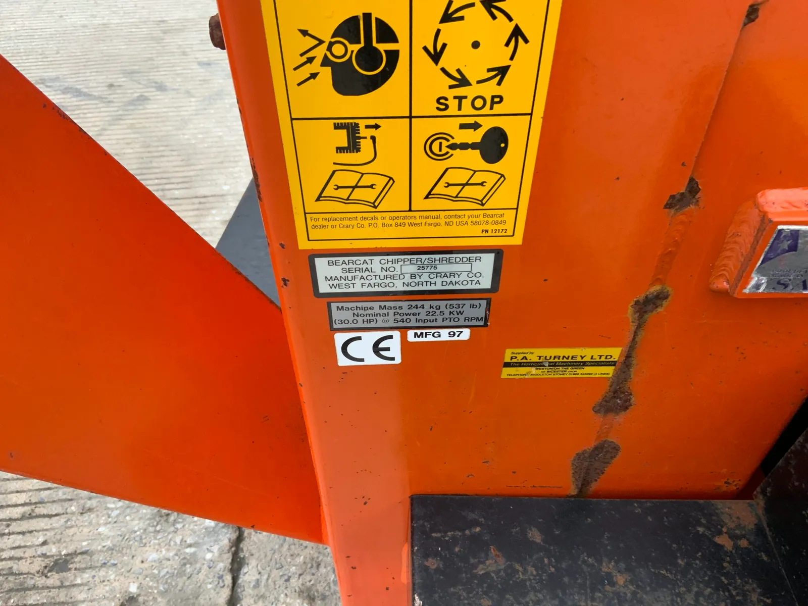 Bearcat Chipper/Shredder (ST25773)