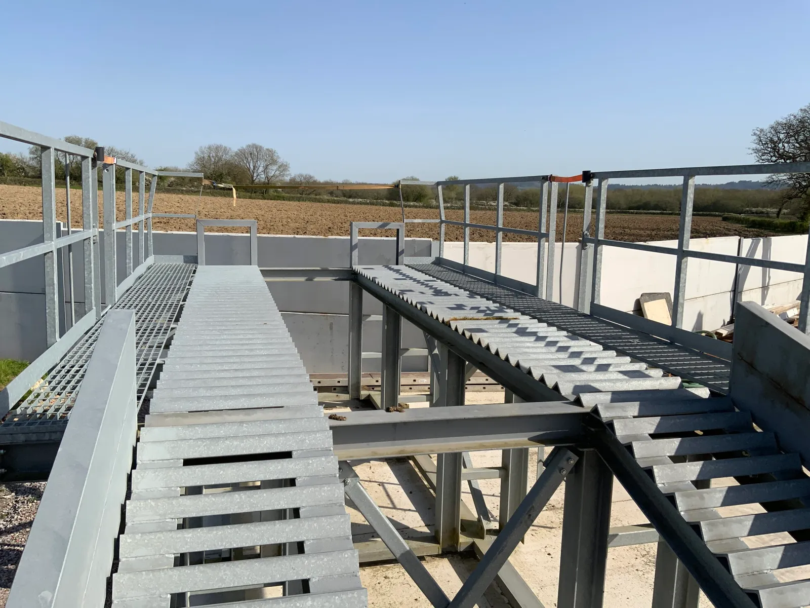 Galvanized Wash Ramp