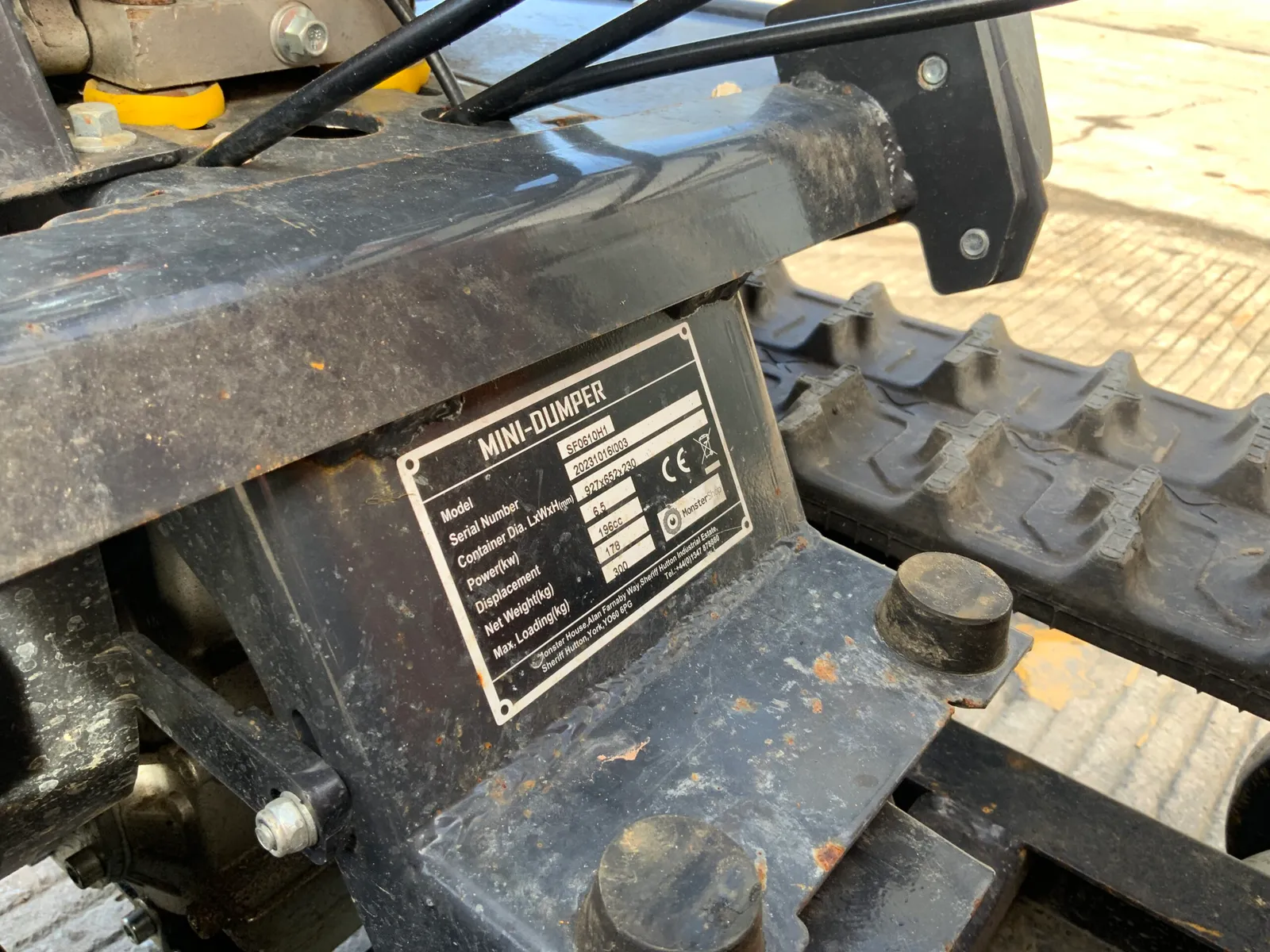 T Mech SF210 Tracked Barrow