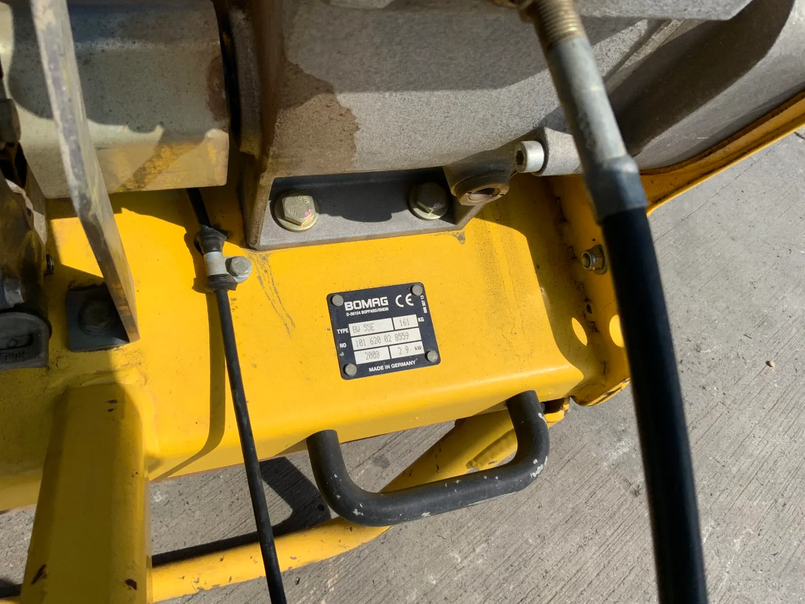 Bomag BW55E Single Drum Roller (ST26992)