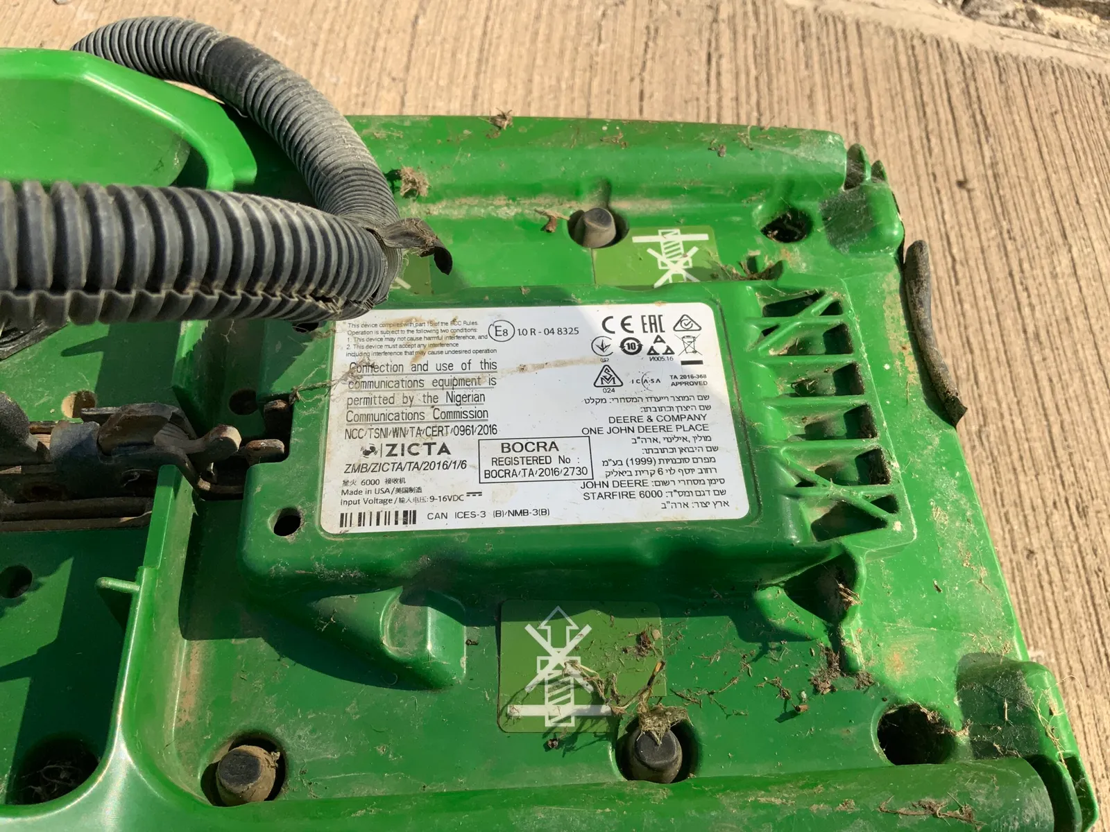 John Deere Star Fire 6000 Guidance Receiver